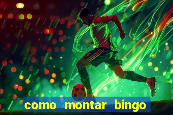 como montar bingo brinquedos toia